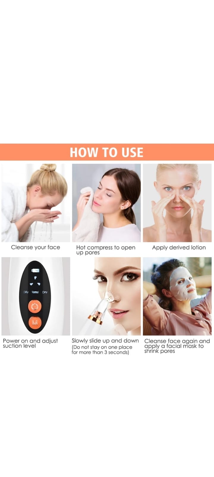 Blackhead Remover 6 in 1 Machine