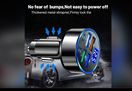 6 in 1car charger