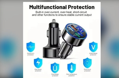 6 in 1car charger