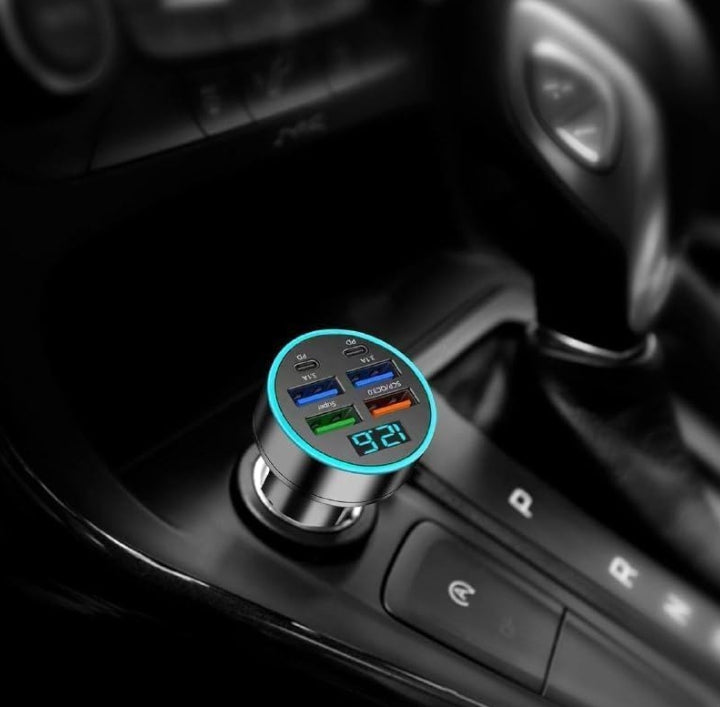 6 in 1car charger