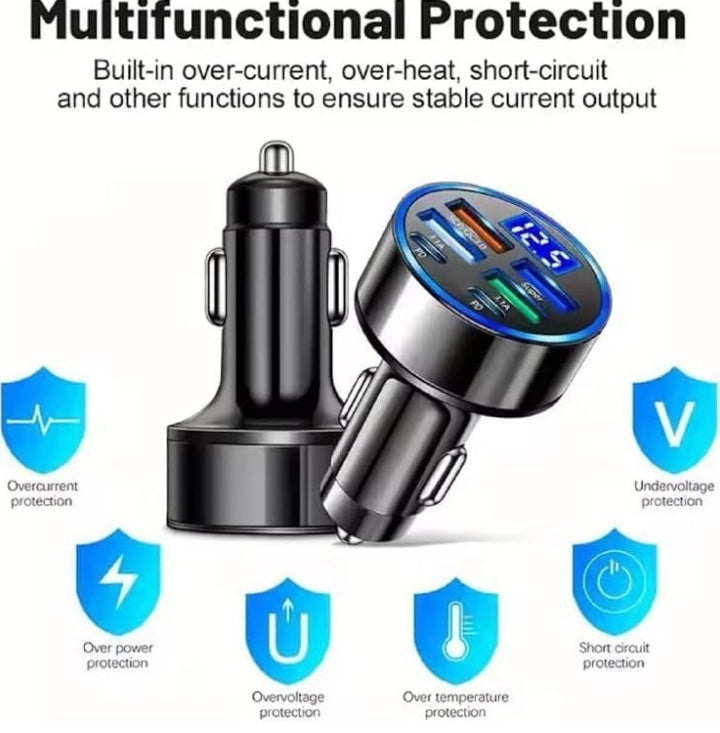 6 in 1car charger